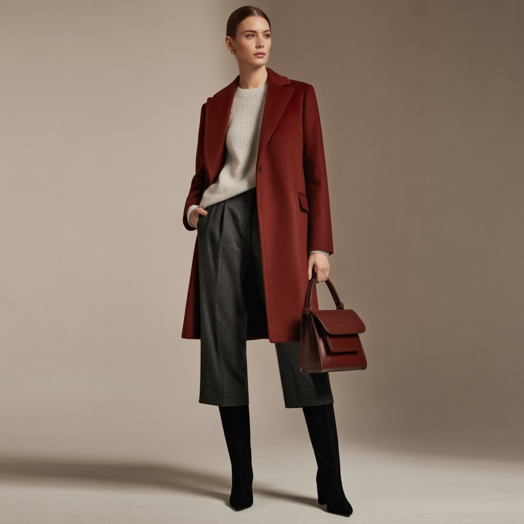 long red jacket
