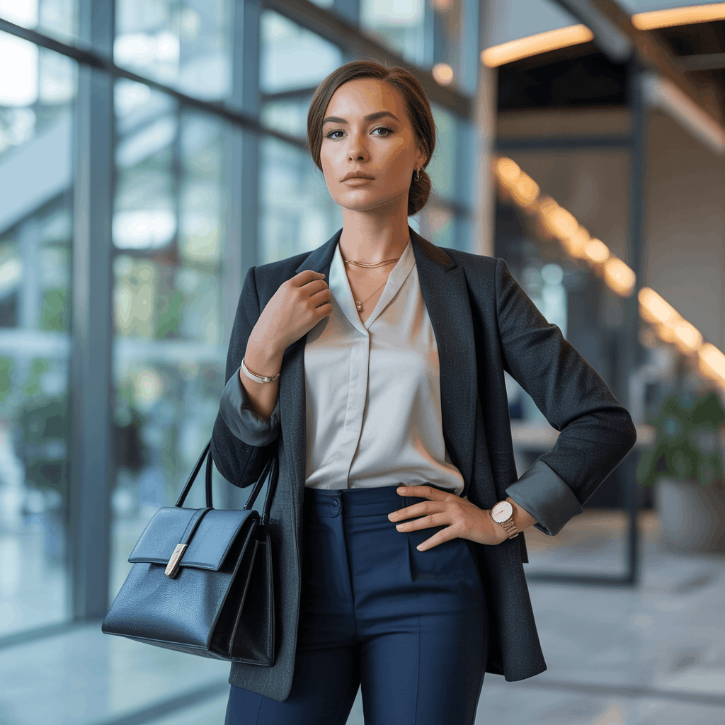 Modern power dressing guide with minimalism, comfort, and professional style tips