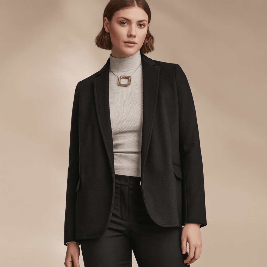 Ladies belted wool coats in mohair blend with a warm refined winter look