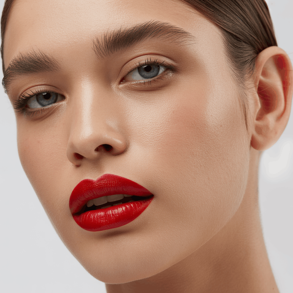 cinco de mayo makeup ideas red lip look